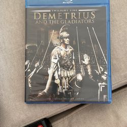Blu Ray, Demetrius and the Gladiators, New