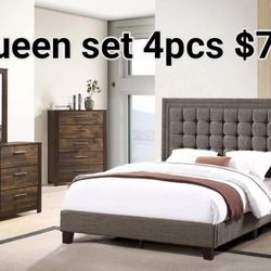 Queen Set 4pcs 749