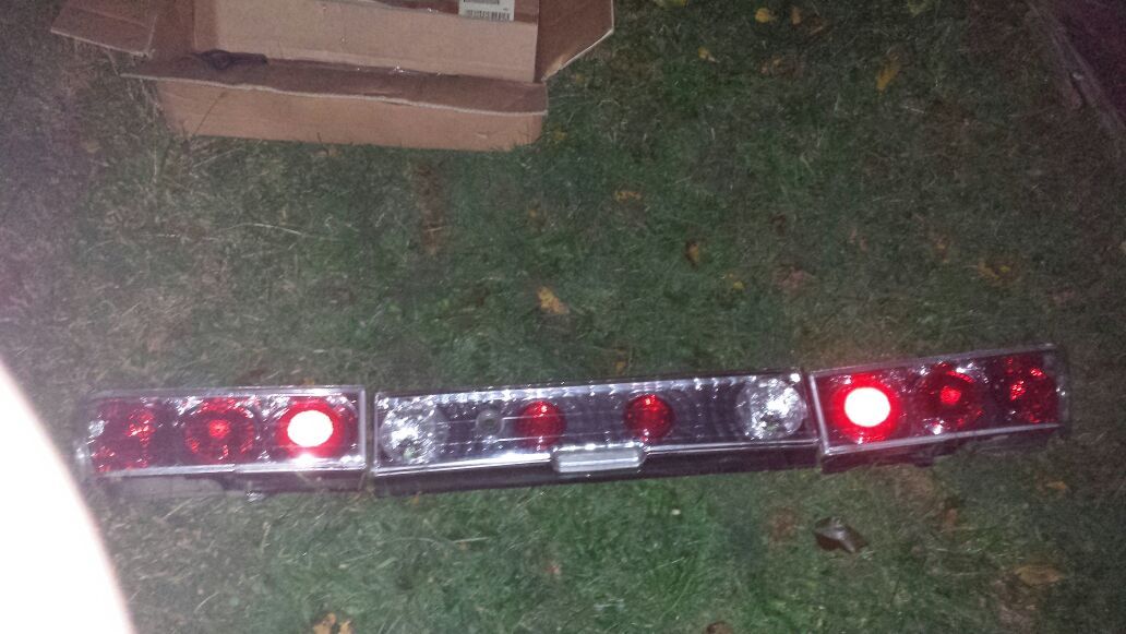 Honda crx clear tail lights