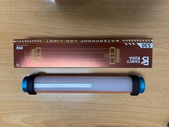 Waterproof LED flashlight