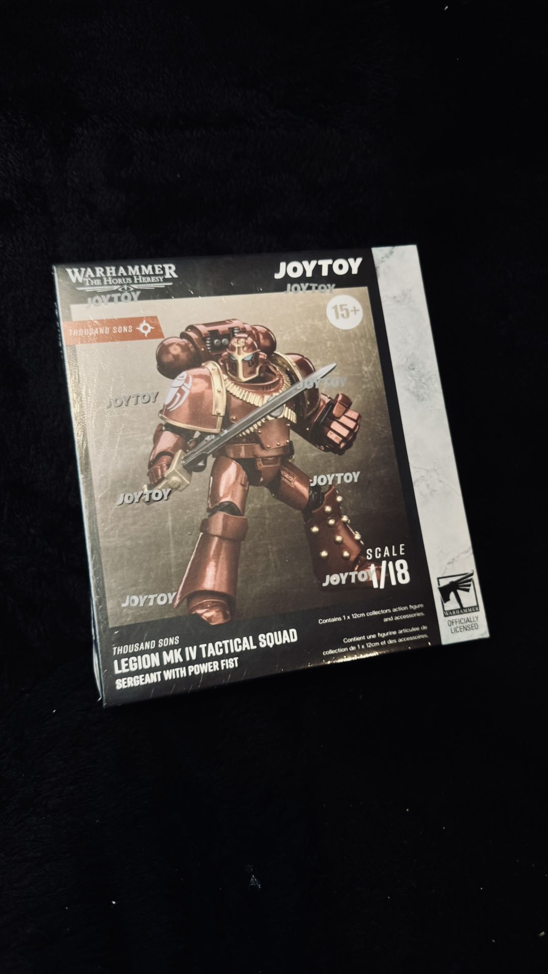 JoyToy Warhammer Thousand Sons Legion MK IV Tactical Squad Sergeant 1/18 – New Sealed