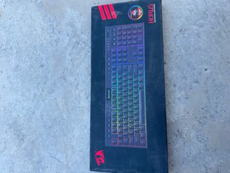 Redragon K618 Horus Wired Mechanical Illuminated RGB Keyboard Black, English