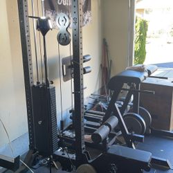 CF Lat Pulldown/ Low row selectorized machine