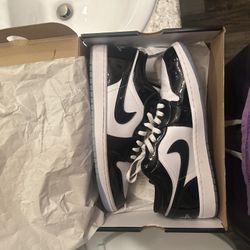 Black & White Air Jordan 1 Low