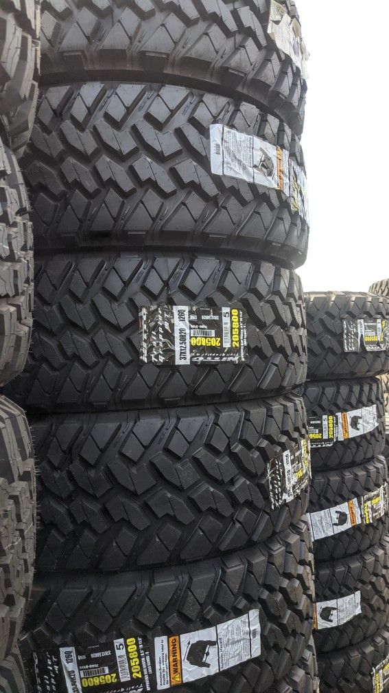 37×12.50R20 Nitto Trail Grappler