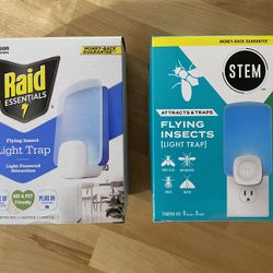 Raid flying insect light trap