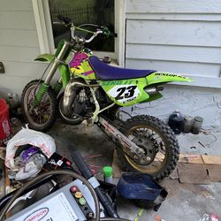 1997 kx80 big wheel fully race built