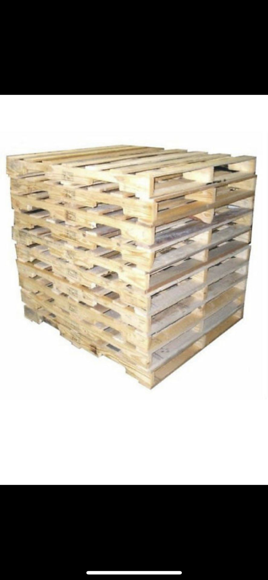 Wood pallets