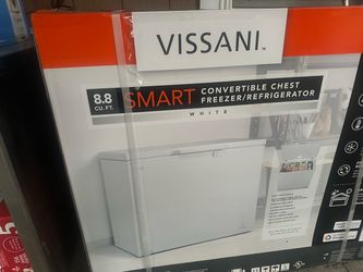 Vissani 8.8 Cu. Ft. Smart Convertible Chest Freezer/Refrigerator