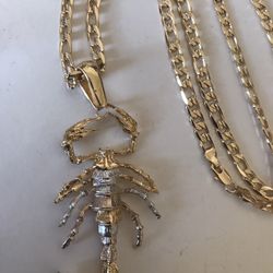 Scorpio Gold Plated 