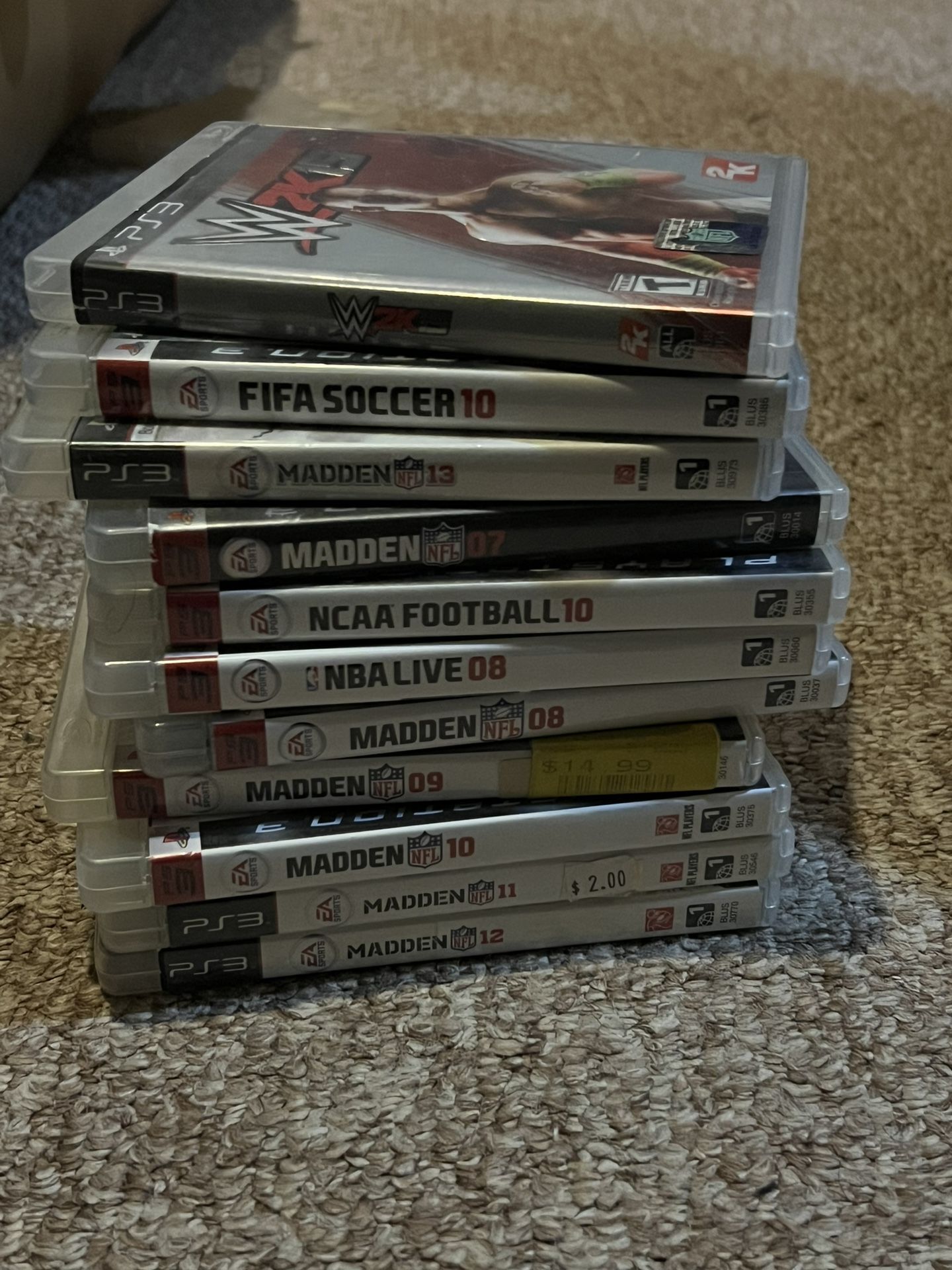 PS3 Sports Lot 