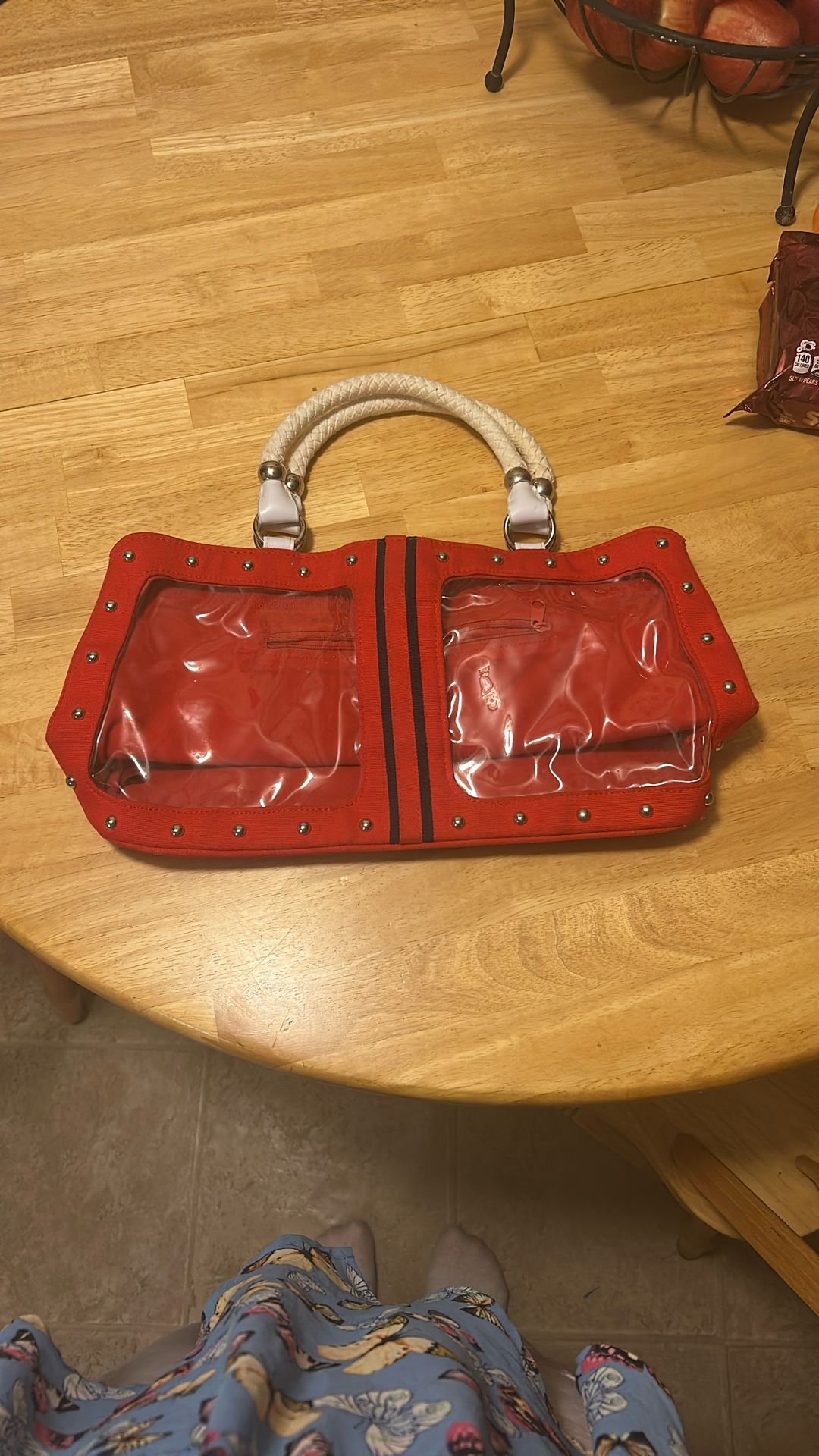 Red Handbag 