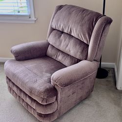 Rocking Recliner Armchair with Footrest
