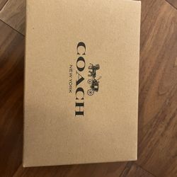 Coach Wallet Tri-Fold Leather Mini Compact 