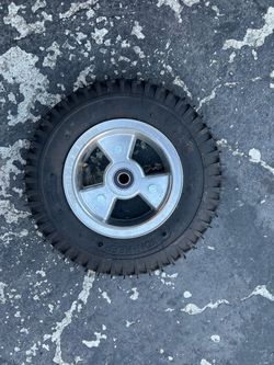 Mini bike front wheel