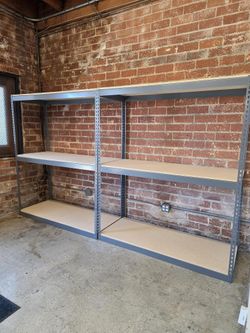 Garage Shelving 60 in W x 24 in D Boltless Warehouse Shelves 3 Tier Garage Storage Racks Stronger Than Homedepot And Lowes Delivery Available