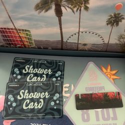 Coachella Weekend 2 PREFERRED Car Camping and 2 private 24 hour shower and AC bathroom cards