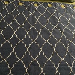 Sonoma Blue Fabric Courtain 