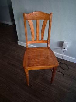 Wooden chair