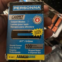 Personna Carpet Rqzors Full Box (new)