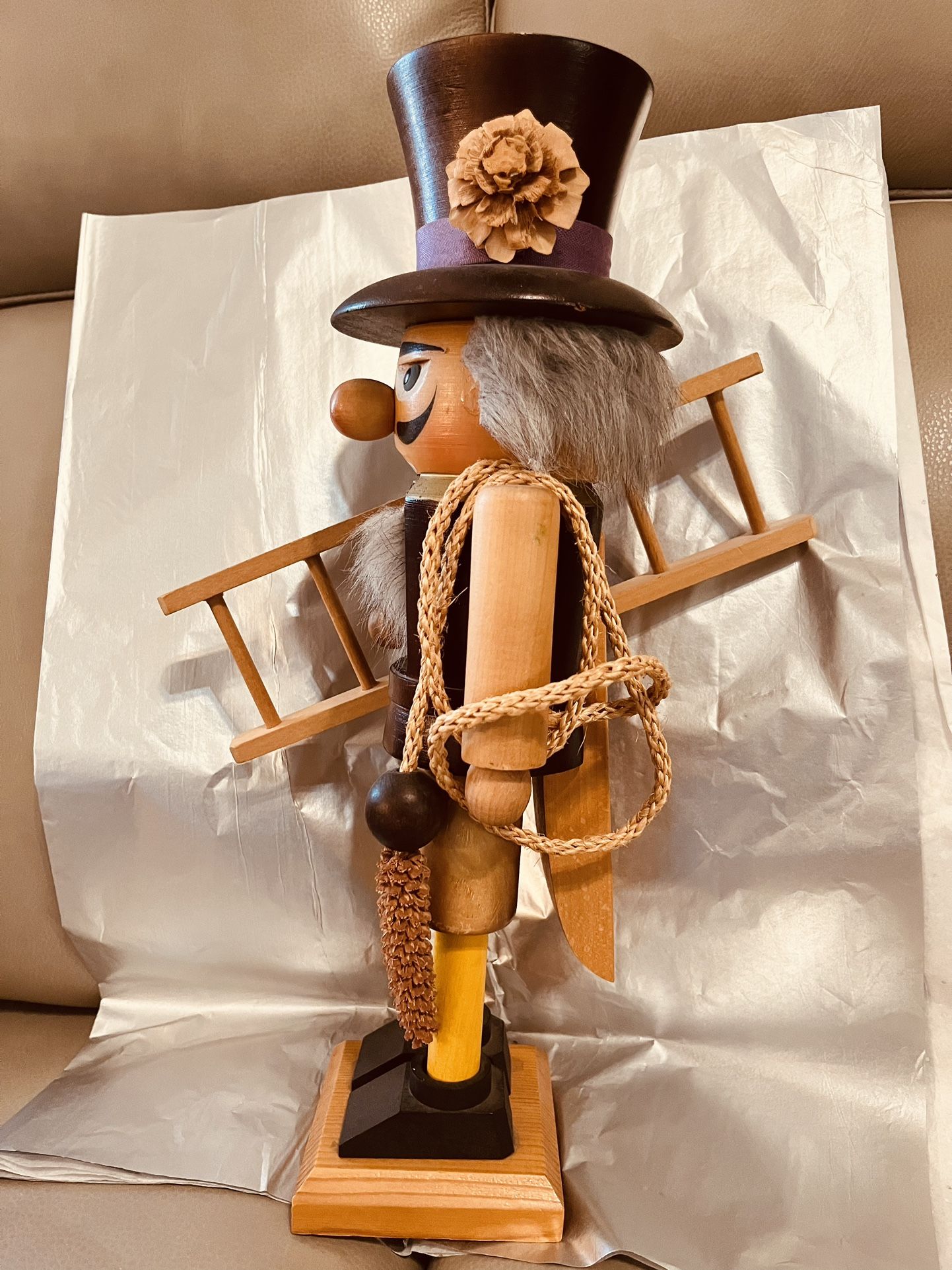 Steinbach Nutcracker-Chimney Sweep, 14 3/8 inches