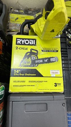 Ryobi 14" 37cc 2-Cycle Gas Chainsaw