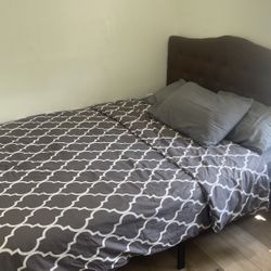 Queen Size Bed Frame & Headboard