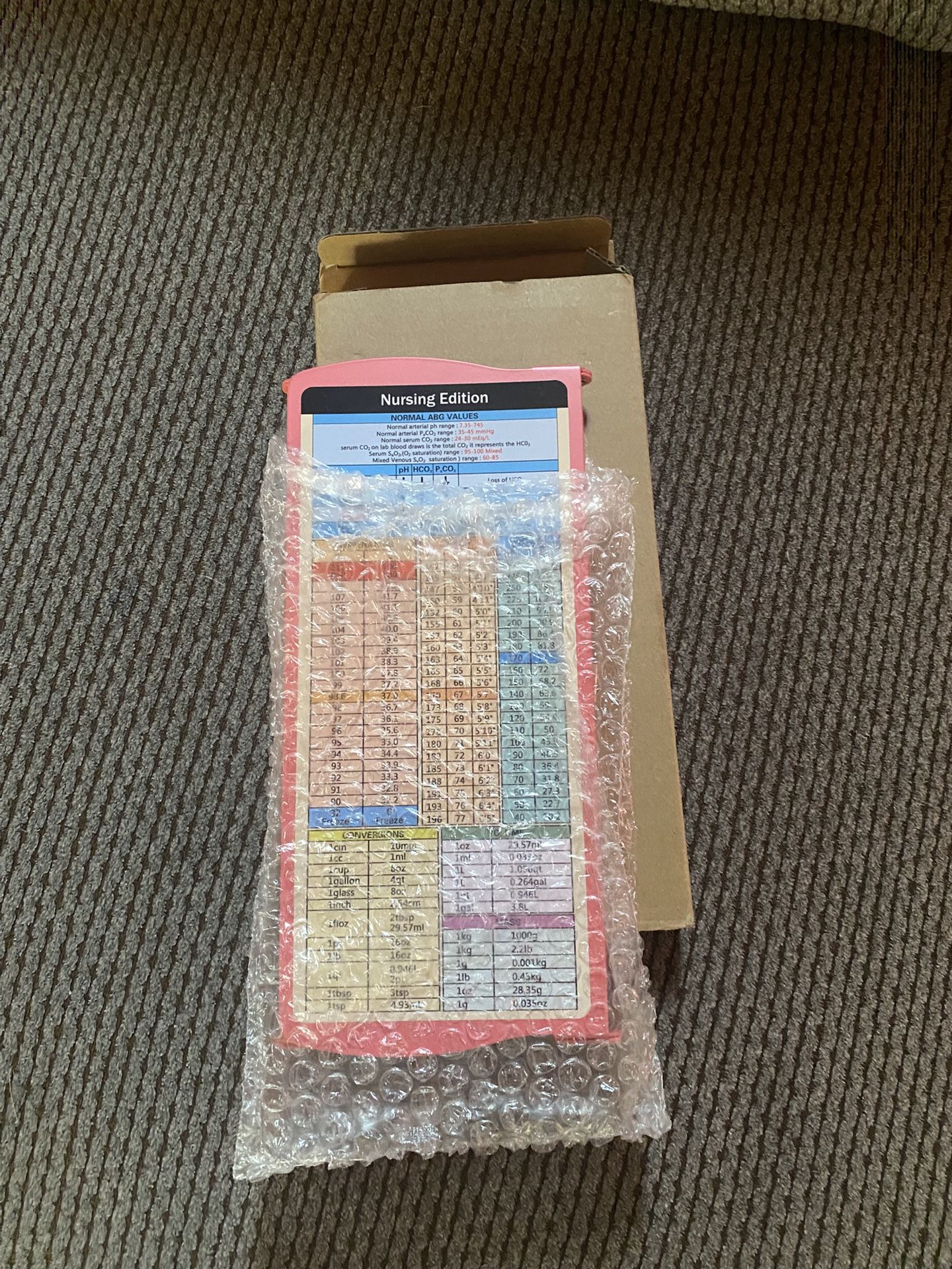 Nursing Cheat Sheet Clipboard