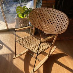 Ikea GRÖNADAL cane Rocking Chair Nursery