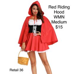 Women’s Red Riding Hood Medium Halloween