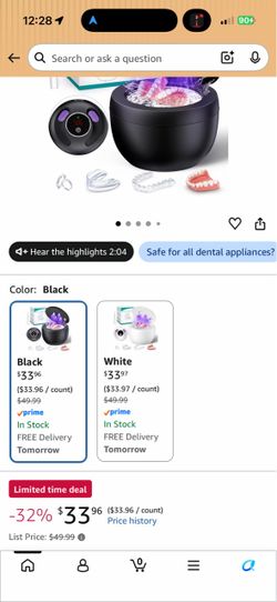 Ultrasonic Retainer/Aligner Cleaner