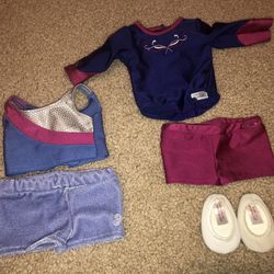 American Girl Doll Gymnastics Bundle