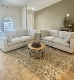 NEW Cloud Couch Set - Delivery Available 