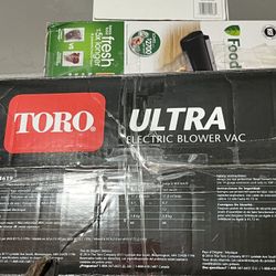 Toro Utra Electric Blower/Vac