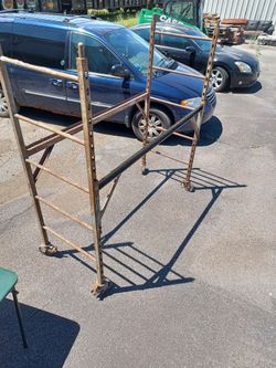6' x 6' x 2.5' adjustable baker's rack on wheels 