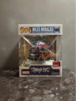 Miles Morales streetart limited edition funko pop