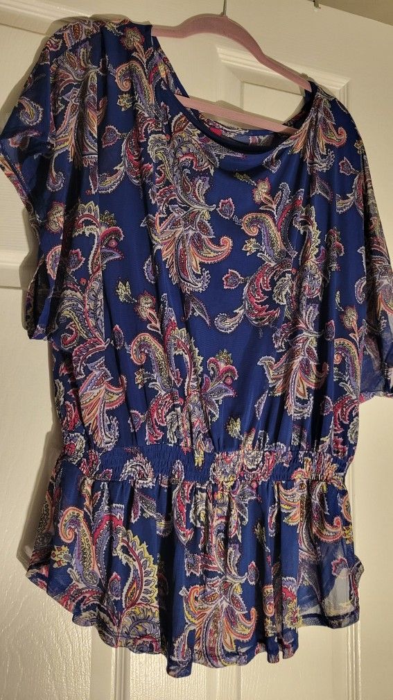 Womens Plus Blouse By PURE