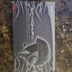 sena bluetooth headset with fm tuner for half helmets