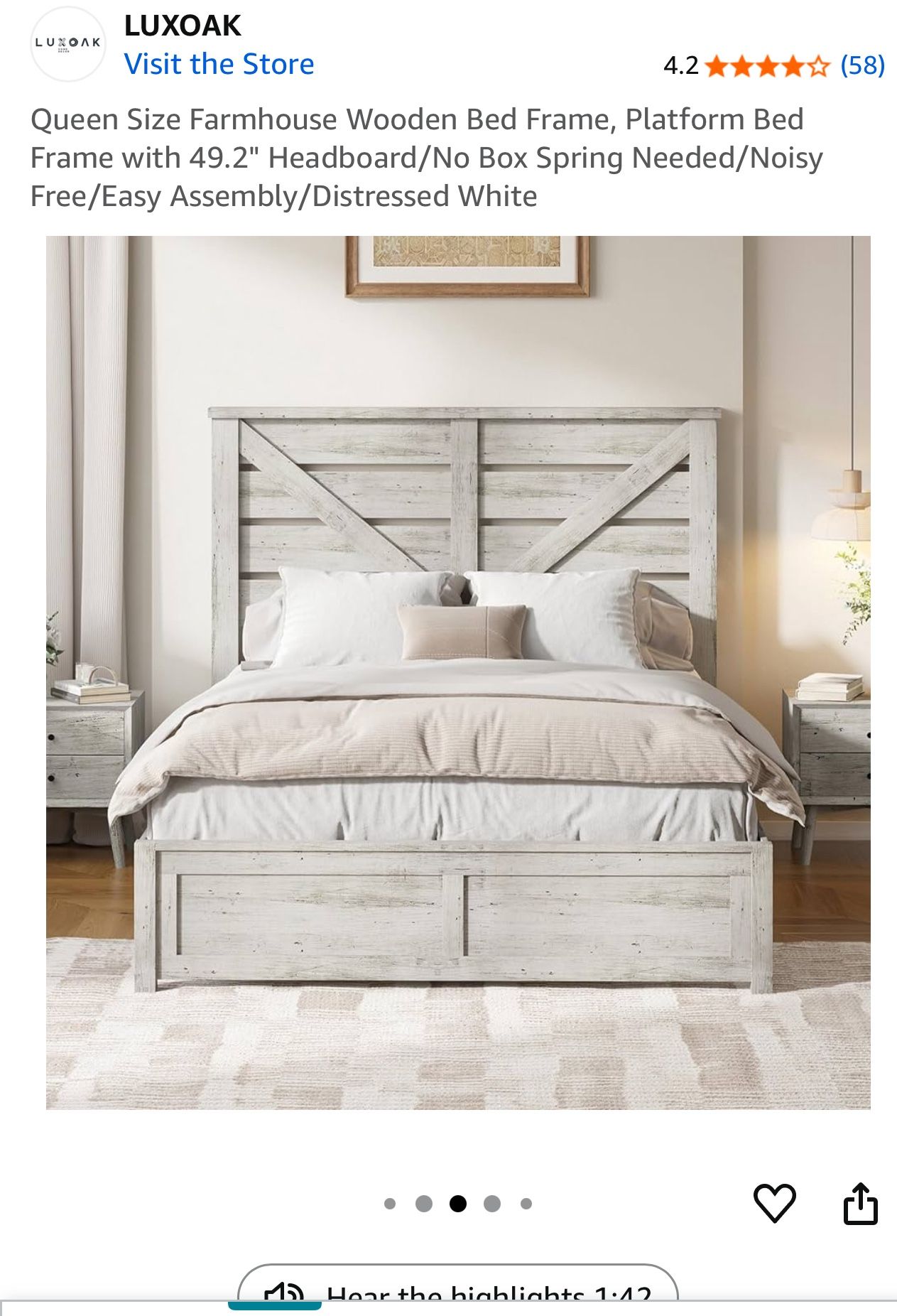 Queen Bed Frame