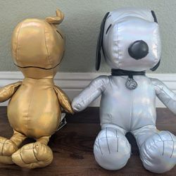 Snoopy And Woodstock 75 Years Plush