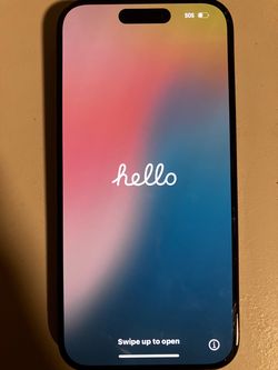 iPhone 15 pro Unlocked.