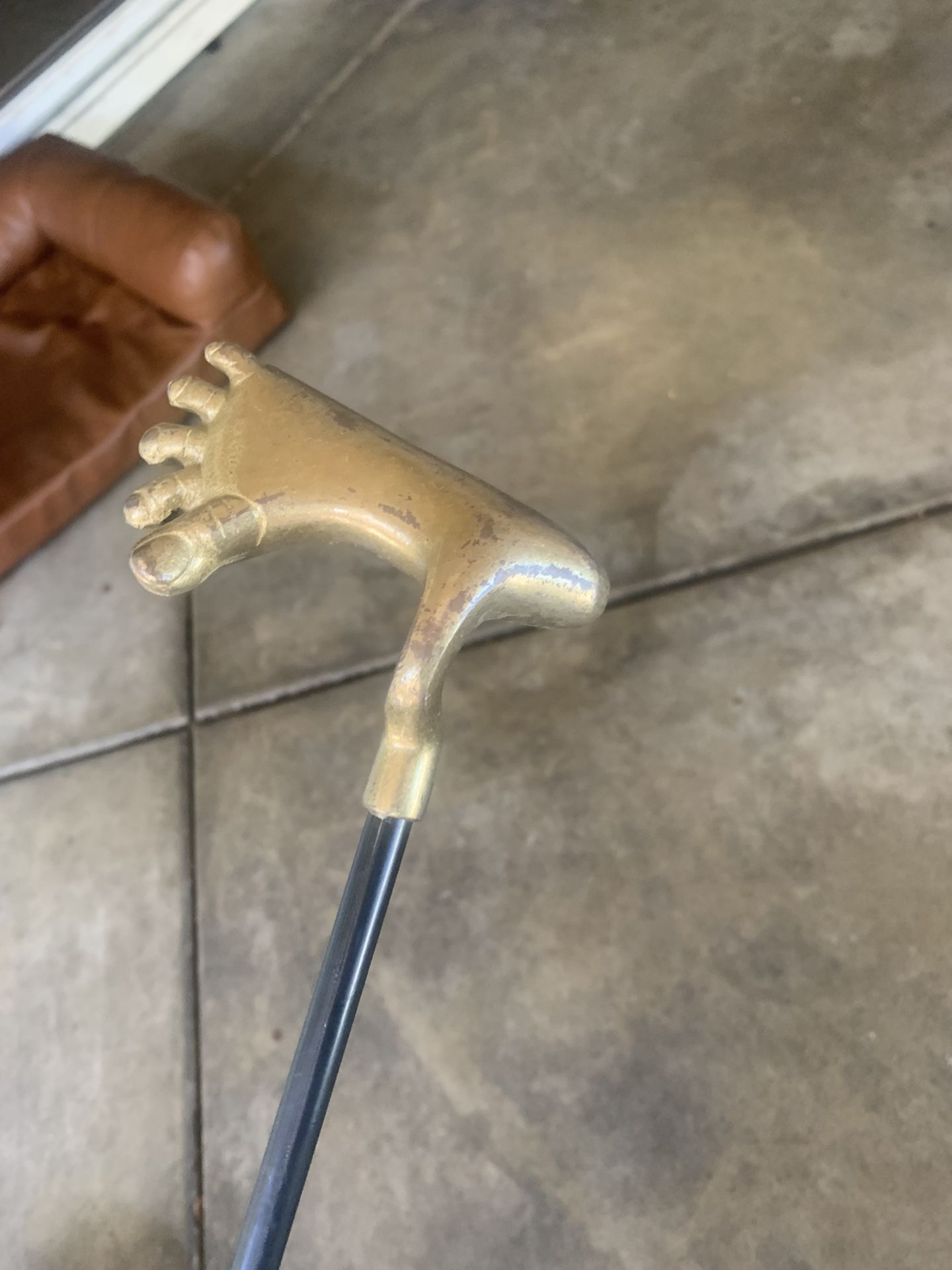 Funny Goldsmith Vintage Putter Brass Foot