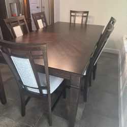 Dinning Table W/ 6 Chairs