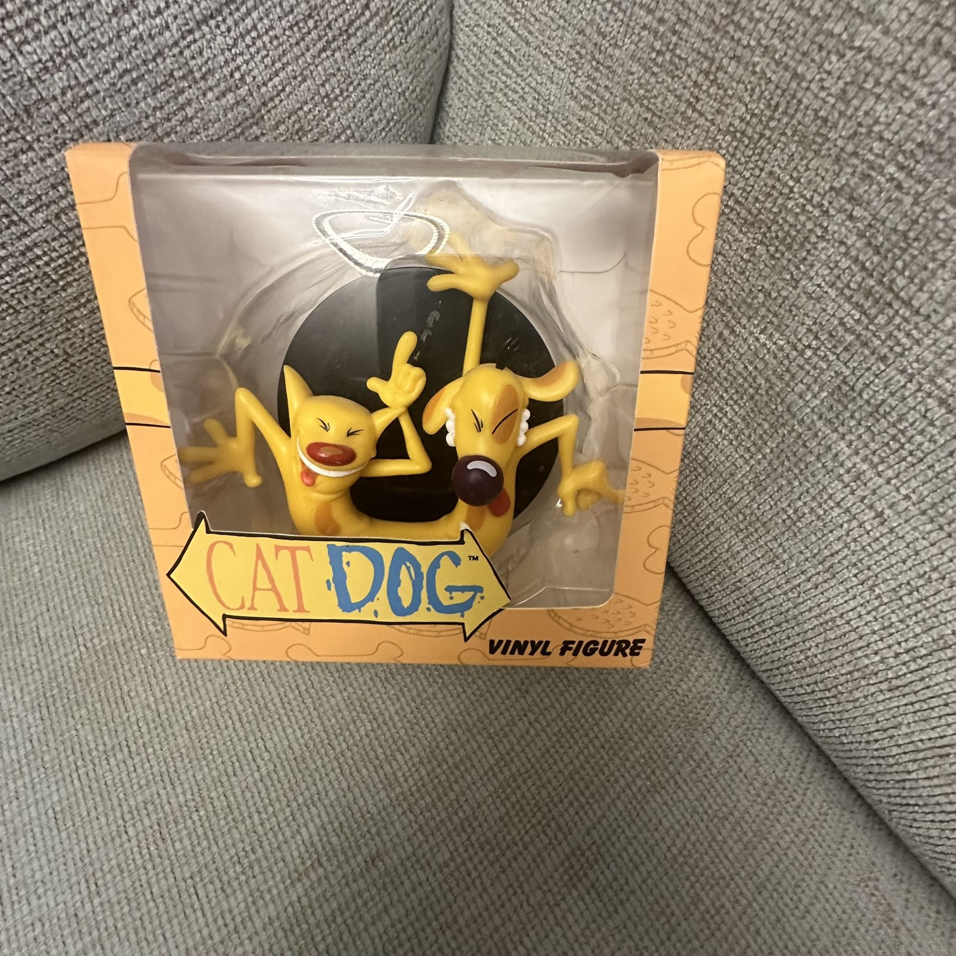 Culture Fly Exclusive The Nick Box September 2017 Cat Dog Vinyl Figure...