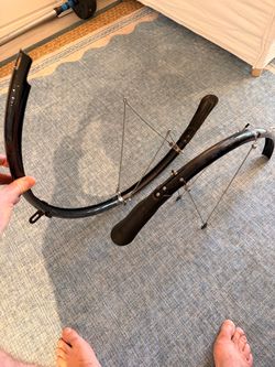 full-coverage bicycle fender set