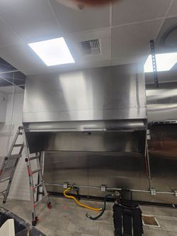 Commercial Stainless Steel Type I Exhaust Hood – Restaurant Kitchen Vent Hood