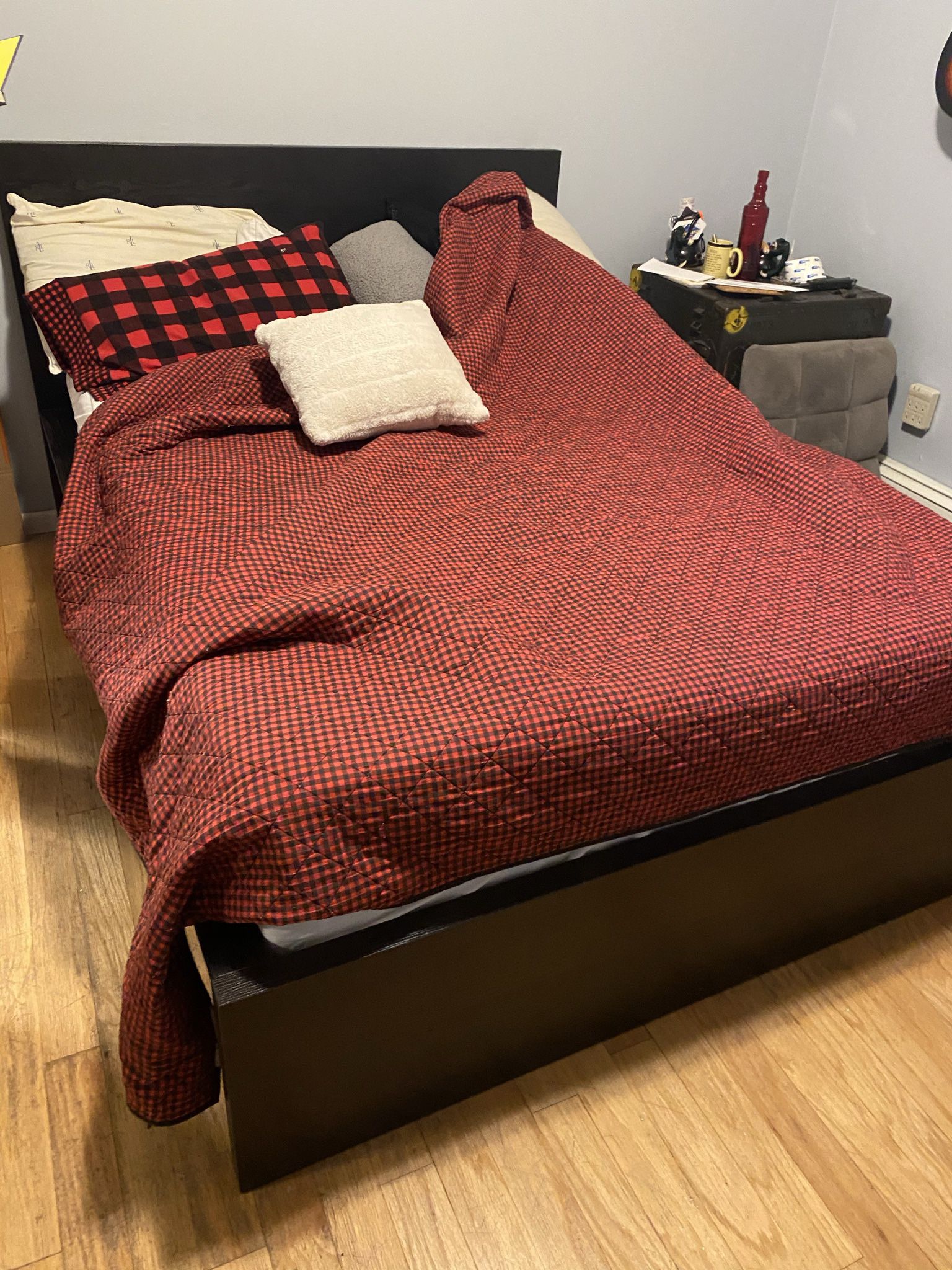 Full Size Bed Frame With Slats