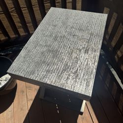Gray End Table 