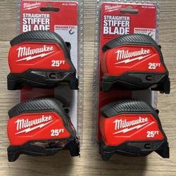 Milwaukee 25 ft. Compact Magnetic Tape Measure $50 For all