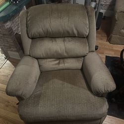 Brown Recliner 